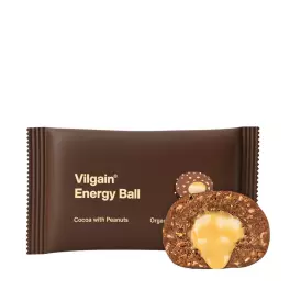Vilgain Bio Energy Ball (30 g, Cocoa with Peanuts)