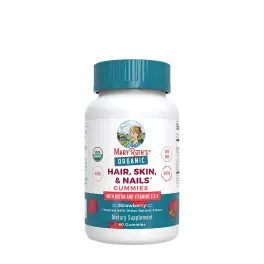   MaryRuth's Organic Hair, Skin, & Nails Gummies (60 Gummies, Strawberry)