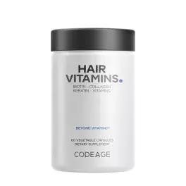 Codeage Hair Vitamins (120 Veg Capsules)