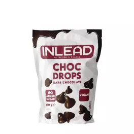 INLEAD Nutrition Choc Drops (150 g, Dark Chocolate)