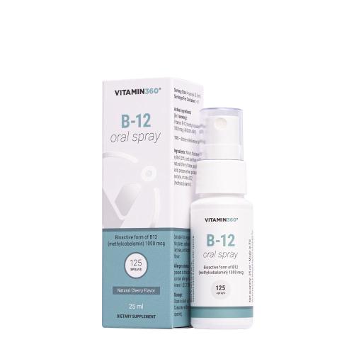 Vitamin360 B-12 Oral Spray (25 ml, Sweet Cherry)