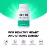 Vitamin360 K2+D3 (30 Veg Capsules)